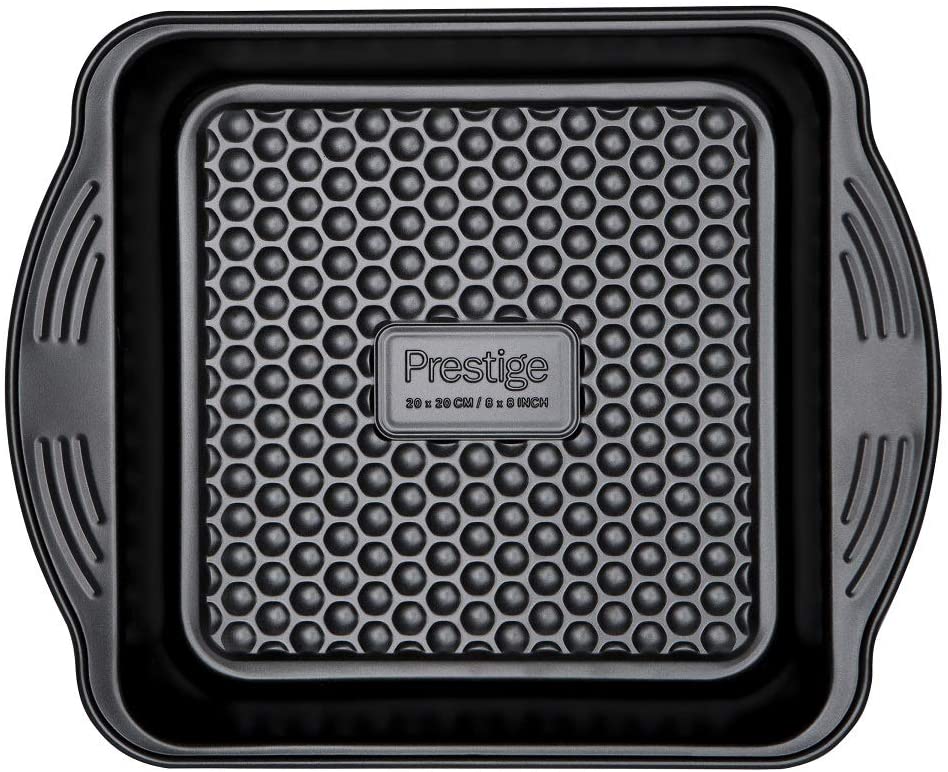 PRESTIGE AEROLIFT BAKEWARE SQUARE CAKE TIN 8. M48228 \\\KD03309