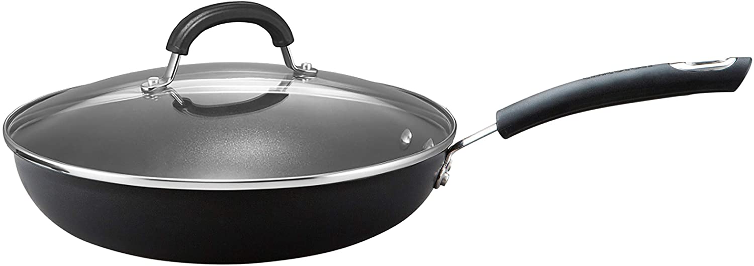 CIRCULON TOTAL HARD ANODISED FRYING PAN WITH LID 31CM. M83959 \\\KD03329
