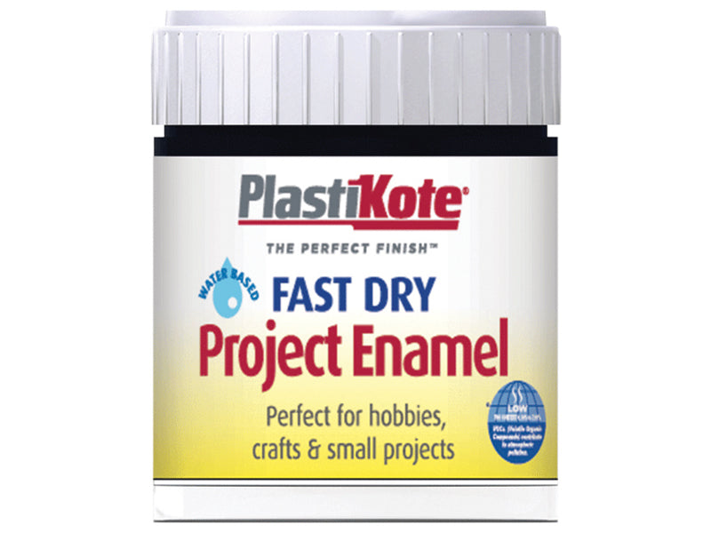 PLASTIKOTE B1 FAST DRY PROJECT ENAMEL PAINT 59ML - GLOSS BLACK. PLB1 \\\KD03332