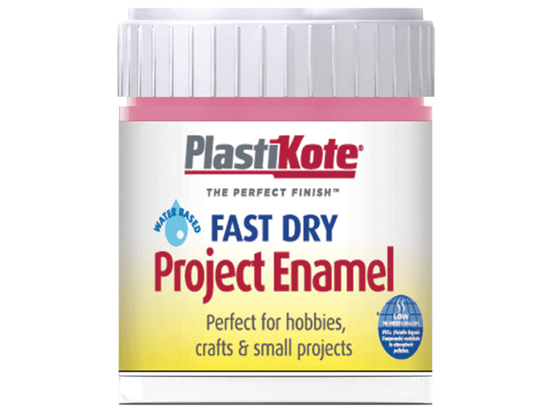 PLASTIKOTE B14 FAST DRY PROJECT ENAMEL PAINT 59ML - HOT PINK. PLB14 \\\KD03340