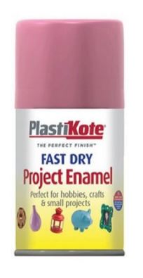 PLASTIKOTE PL115S FAST DRY ENAMEL SPRAY PAINT 100ML - HOT PINK. PL115-S \\\KD03366