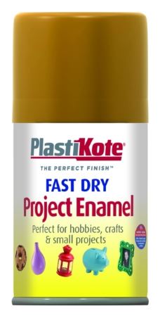PLASTIKOTE PL138S FAST DRY ENAMEL SPRAY PAINT 100ML - COPPER. PL138-S \\\KD03371