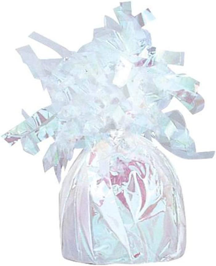 UNIQUE PARTY FOIL BALLOON WEIGHT - IRIDESCENT. UNI4938 \\\KD03528