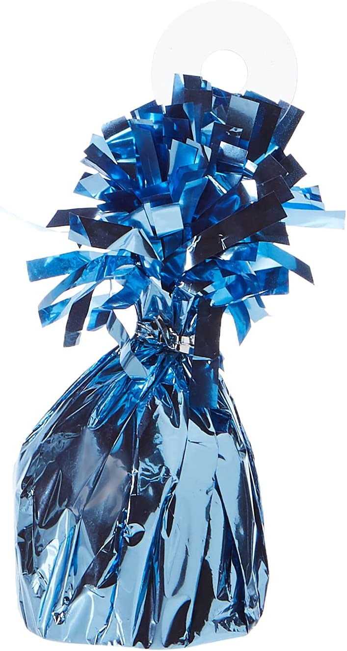 UNIQUE PARTY FOIL BALLOON WEIGHT - LIGHT BLUE. UNI4945 \\\KD03535