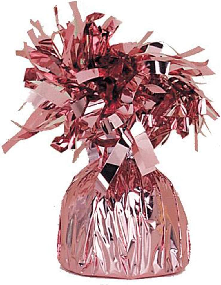 UNIQUE PARTY FOIL BALLOON WEIGHT - PINK. UNI4946 \\\KD03536