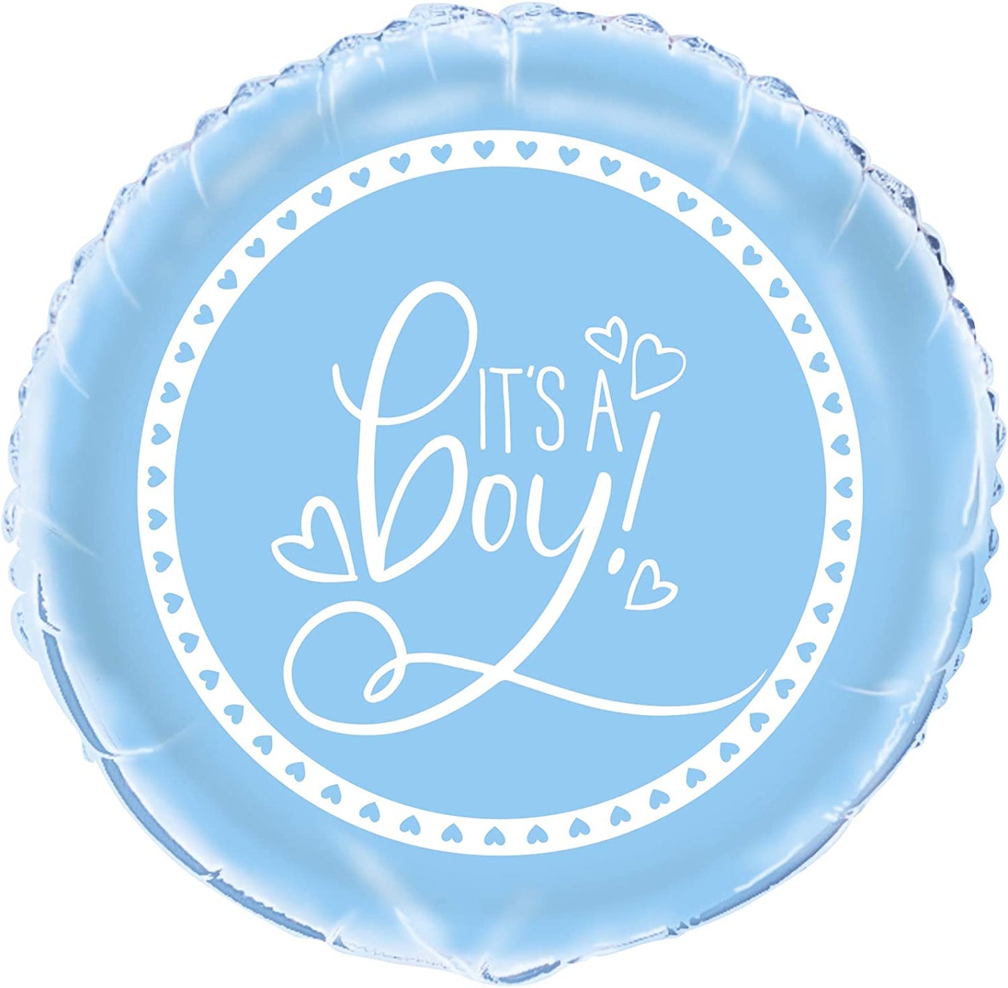 'UNIQUE PARTY BABY SHOWER IT'S A GIRL ROUND FOIL BALLOON 18 - BLUE'||'. '||'UNI73397' \\\KD03616