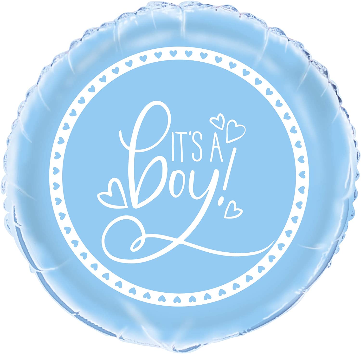 'UNIQUE PARTY BABY SHOWER IT'S A GIRL ROUND FOIL BALLOON 18 - BLUE'||'. '||'UNI73397' \\\KD03616
