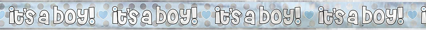 'UNIQUE PARTY BABY SHOWER IT'S A BOY FOIL PARTY BANNER 12FT'||'. '||'UNI92189LF' \\\KD03645