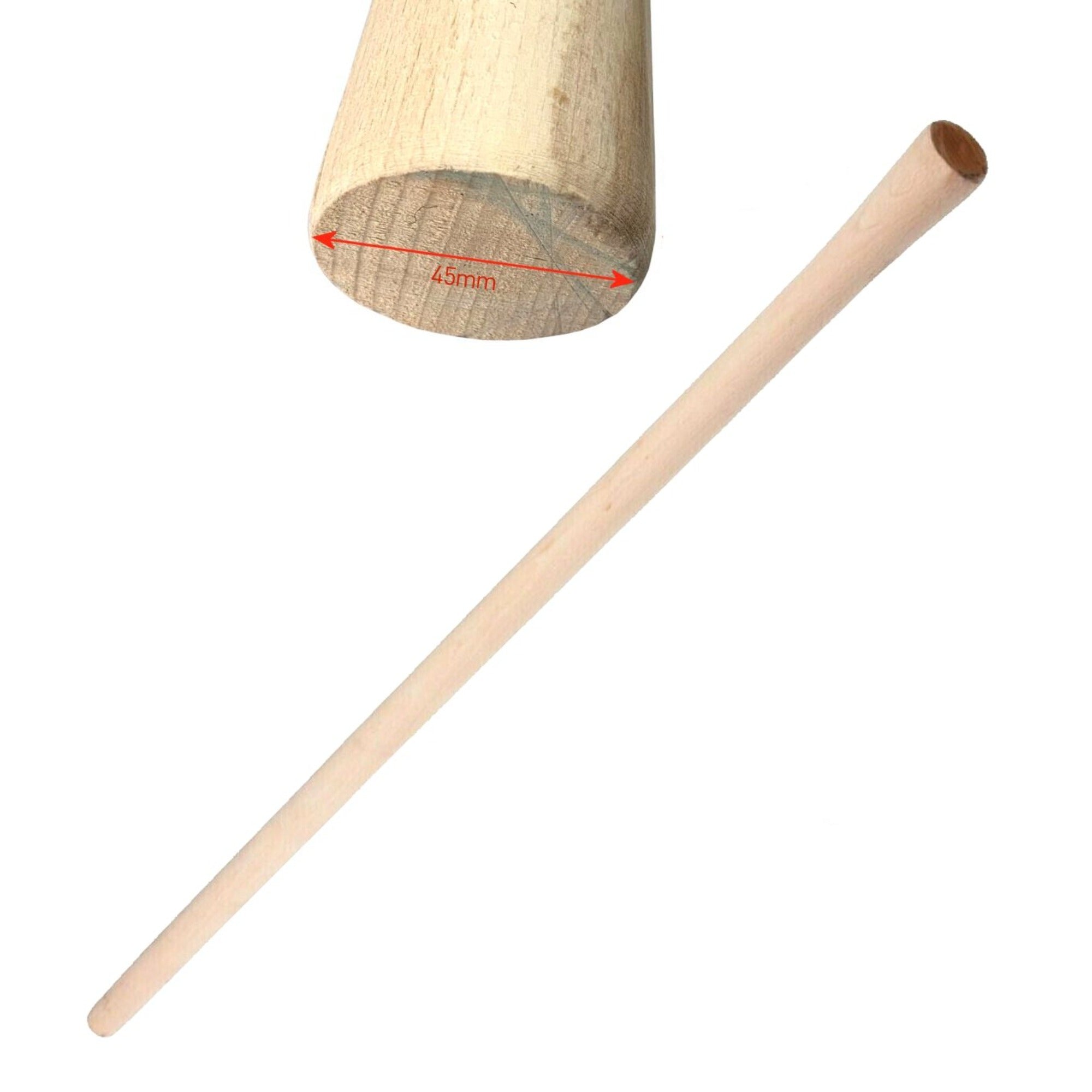 ROLSON WOODEN HOE HANDLE 31-44MM 1200MM. RT10798 \\\KD03652