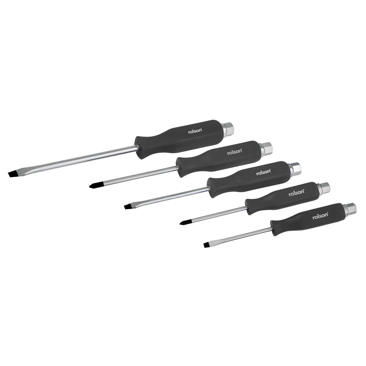 ROLSON HEX SHANK SCREWDRIVER 5PC SET. RT28594 \\\KD03687
