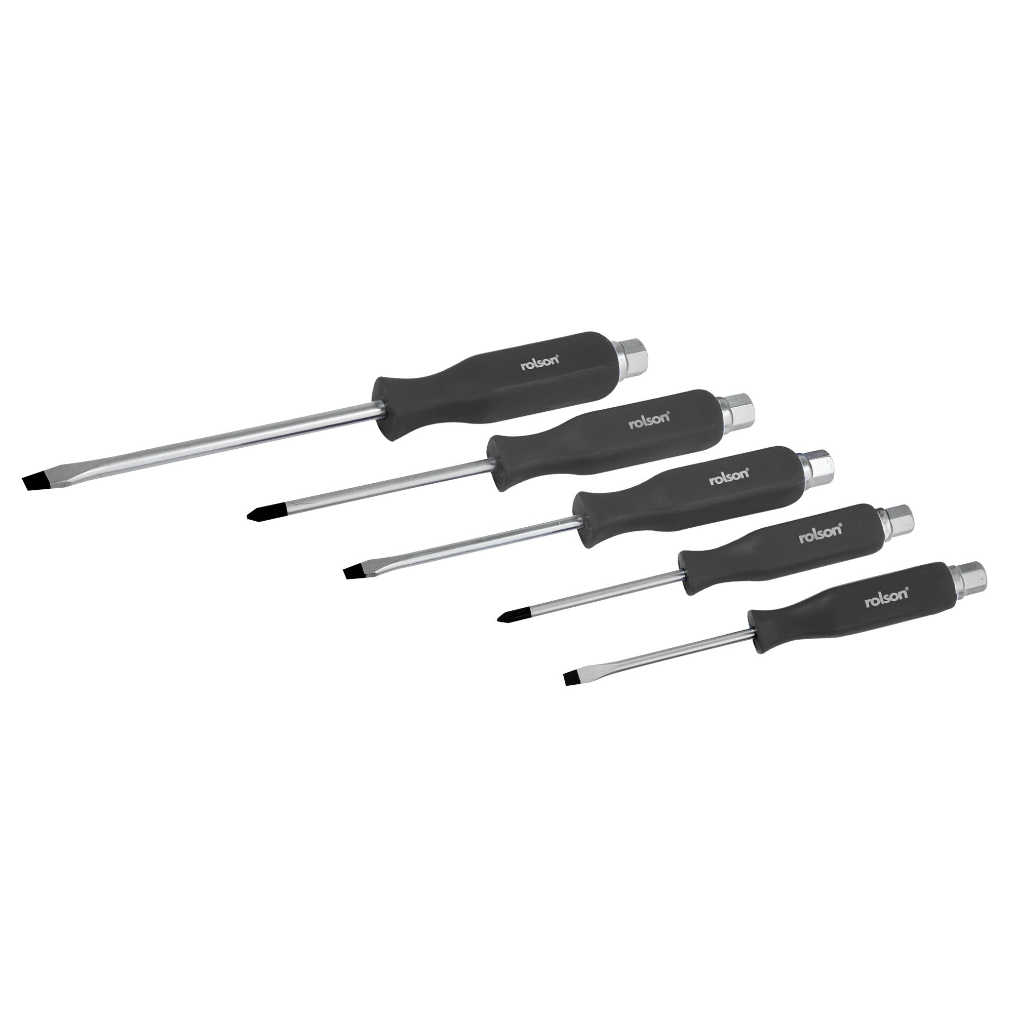 ROLSON HEX SHANK SCREWDRIVER 5PC SET. RT28594 \\\KD03687