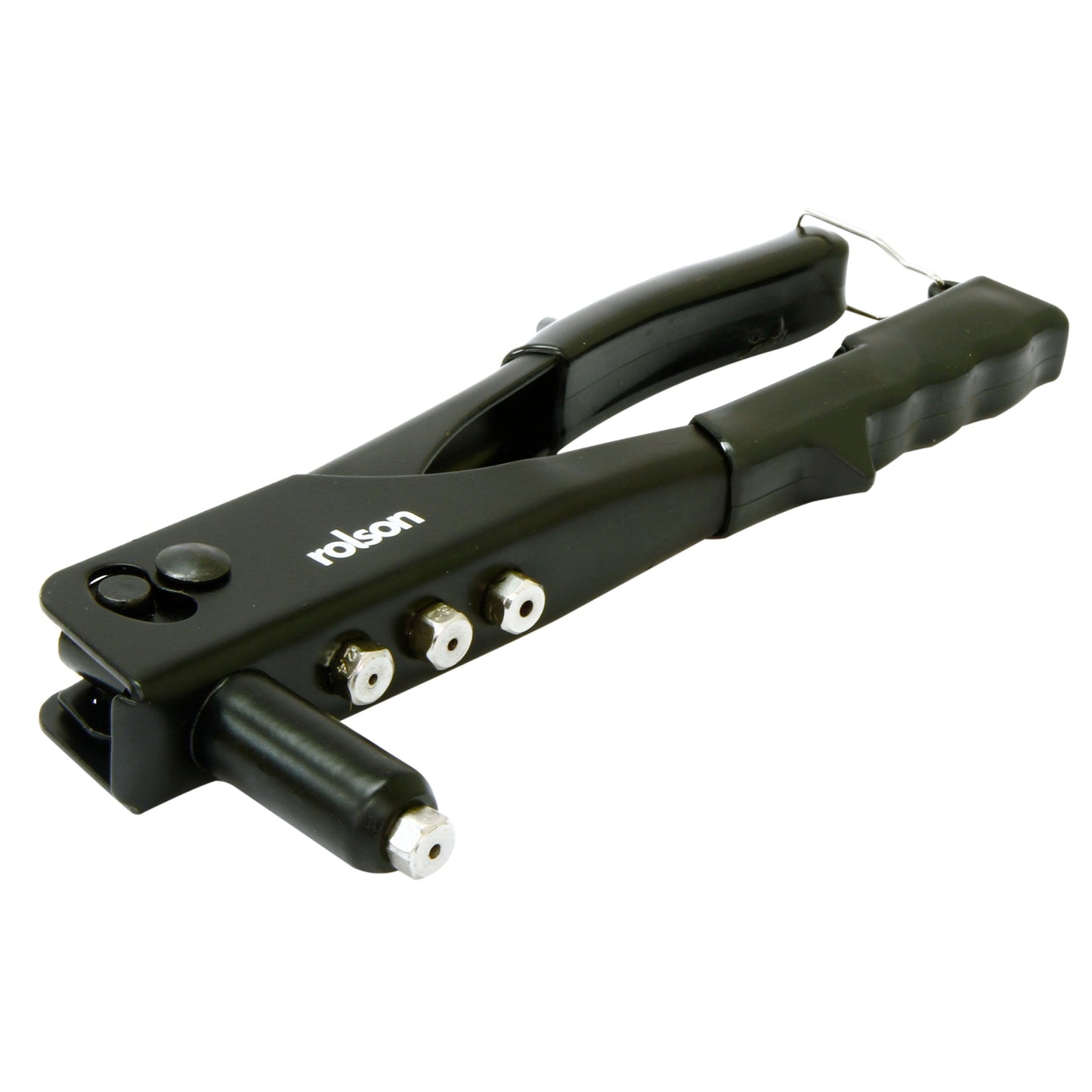 ROLSON FOUR HEAD RIVET GUN WITH 75 RIVETS. RT44409 \\\KD03714