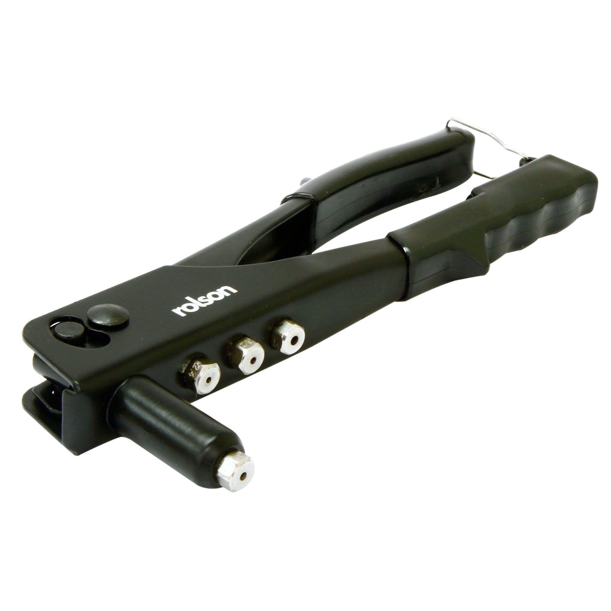 ROLSON FOUR HEAD RIVET GUN WITH 75 RIVETS. RT44409 \\\KD03714