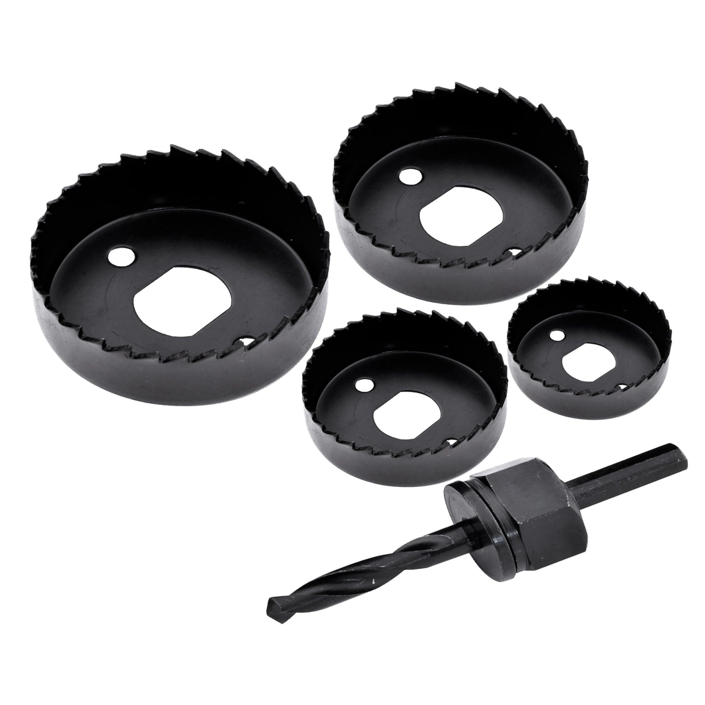 ROLSON CONTRACTOR HOLE SAW 32 - 38 - 46 - 53MM 4PCS SET. RT58124 \\\KD03730