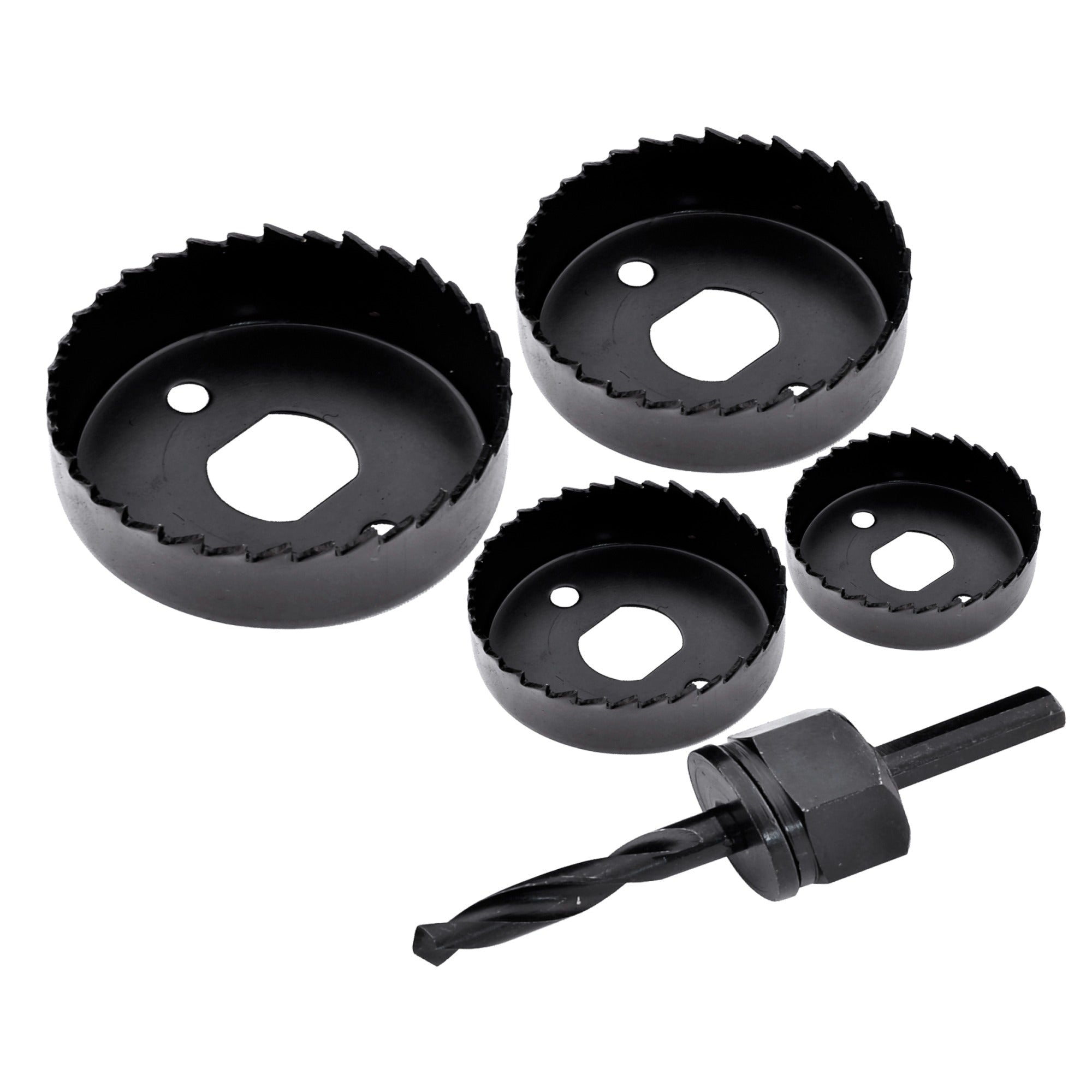 ROLSON CONTRACTOR HOLE SAW 32 - 38 - 46 - 53MM 4PCS SET. RT58124 \\\KD03730
