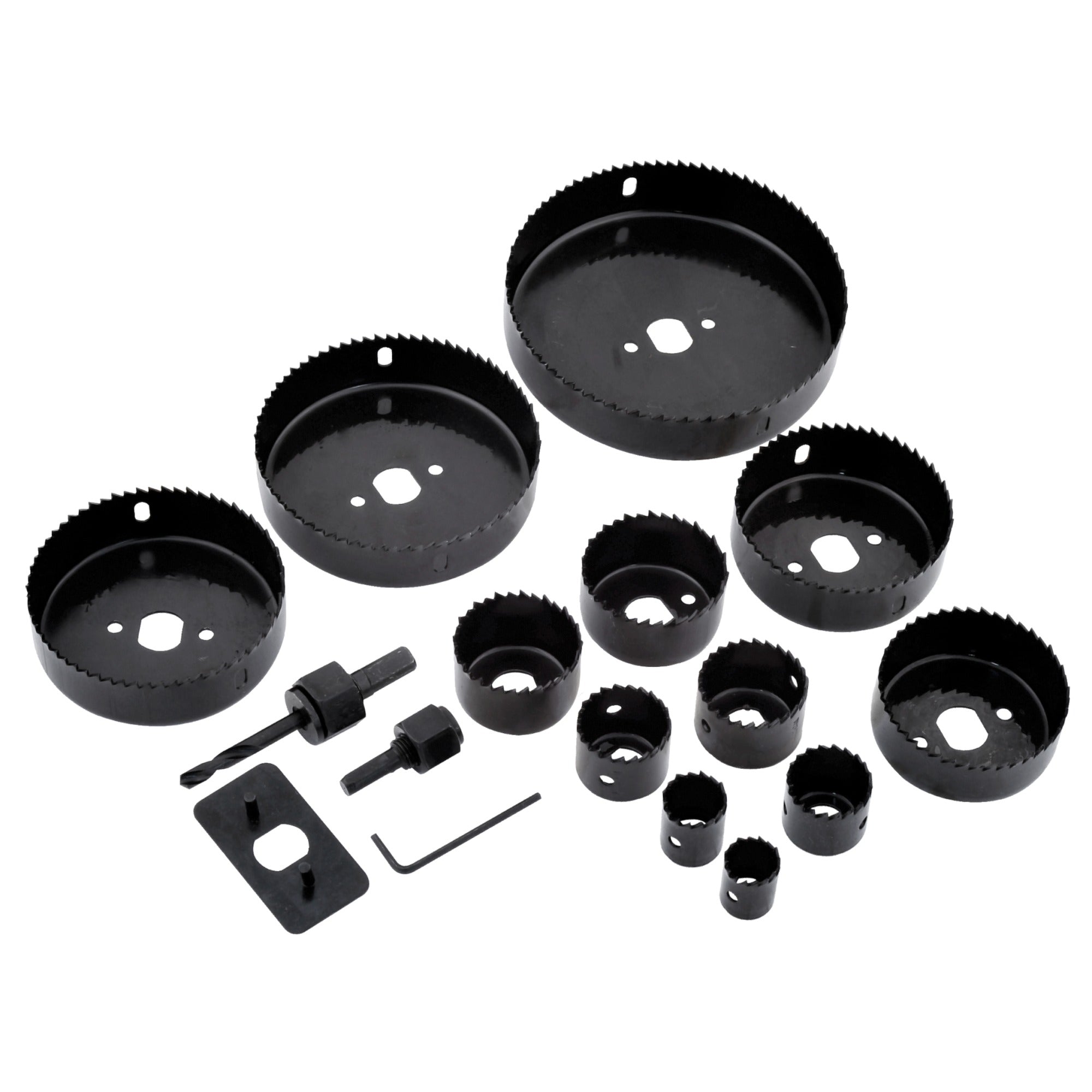 ROLSON 22MM - 127MM HOLE SAW 16PCS SET. RT58139 \\\KD03731