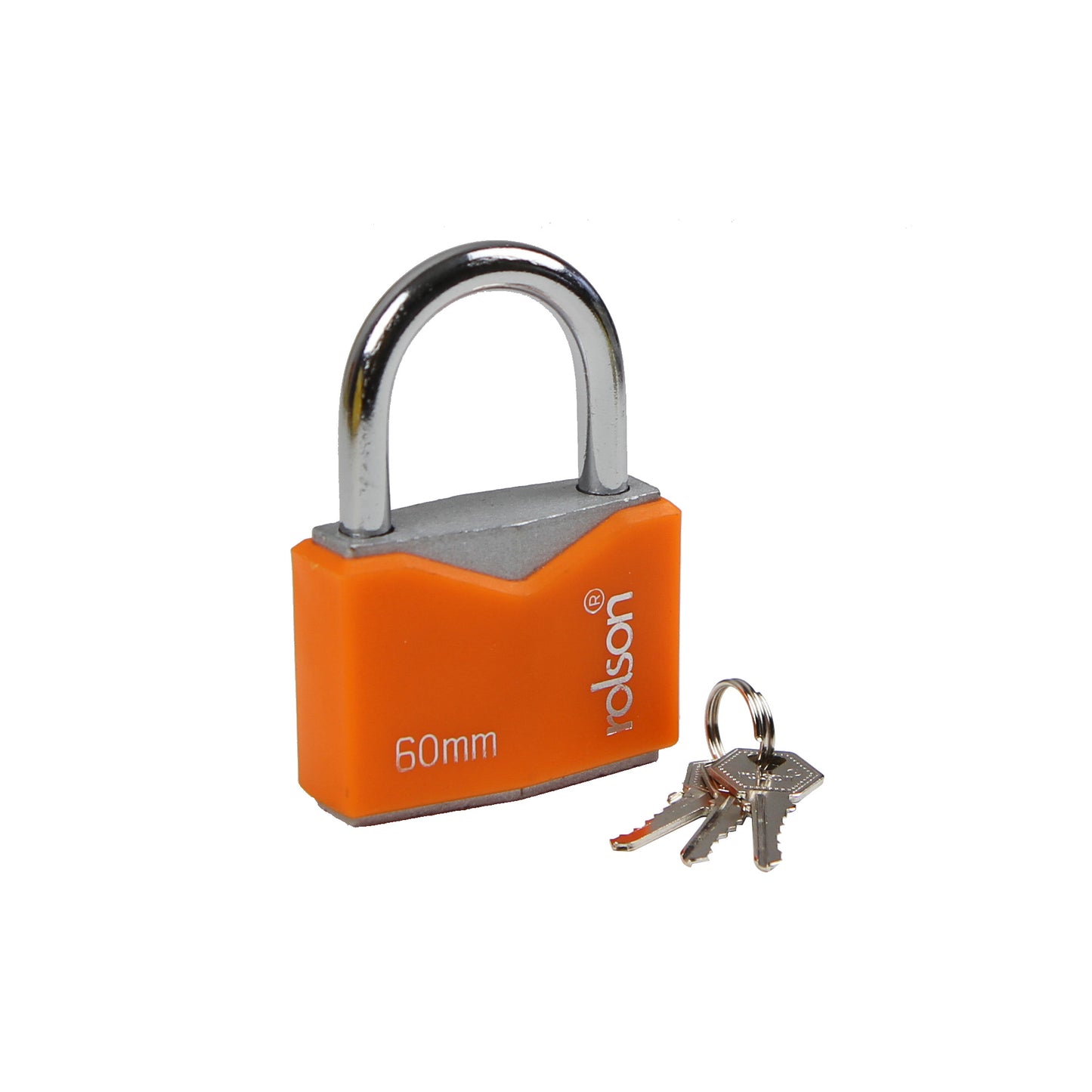 ROLSON IRON PADLOCK 60MM WITH 3 KEYS. RT66548 \\\KD03742