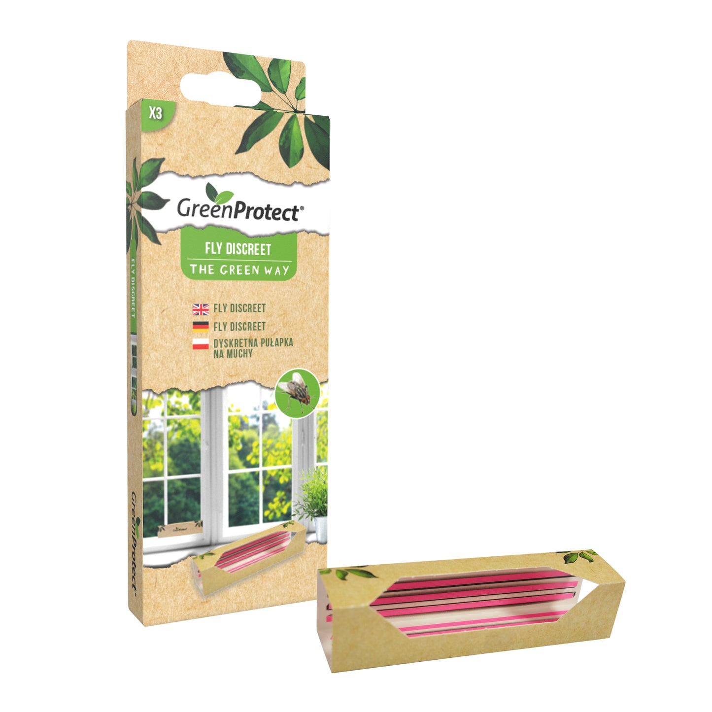 GREEN PROTECT FLY DISCREET  3/PK. GPFD \\\KD03749