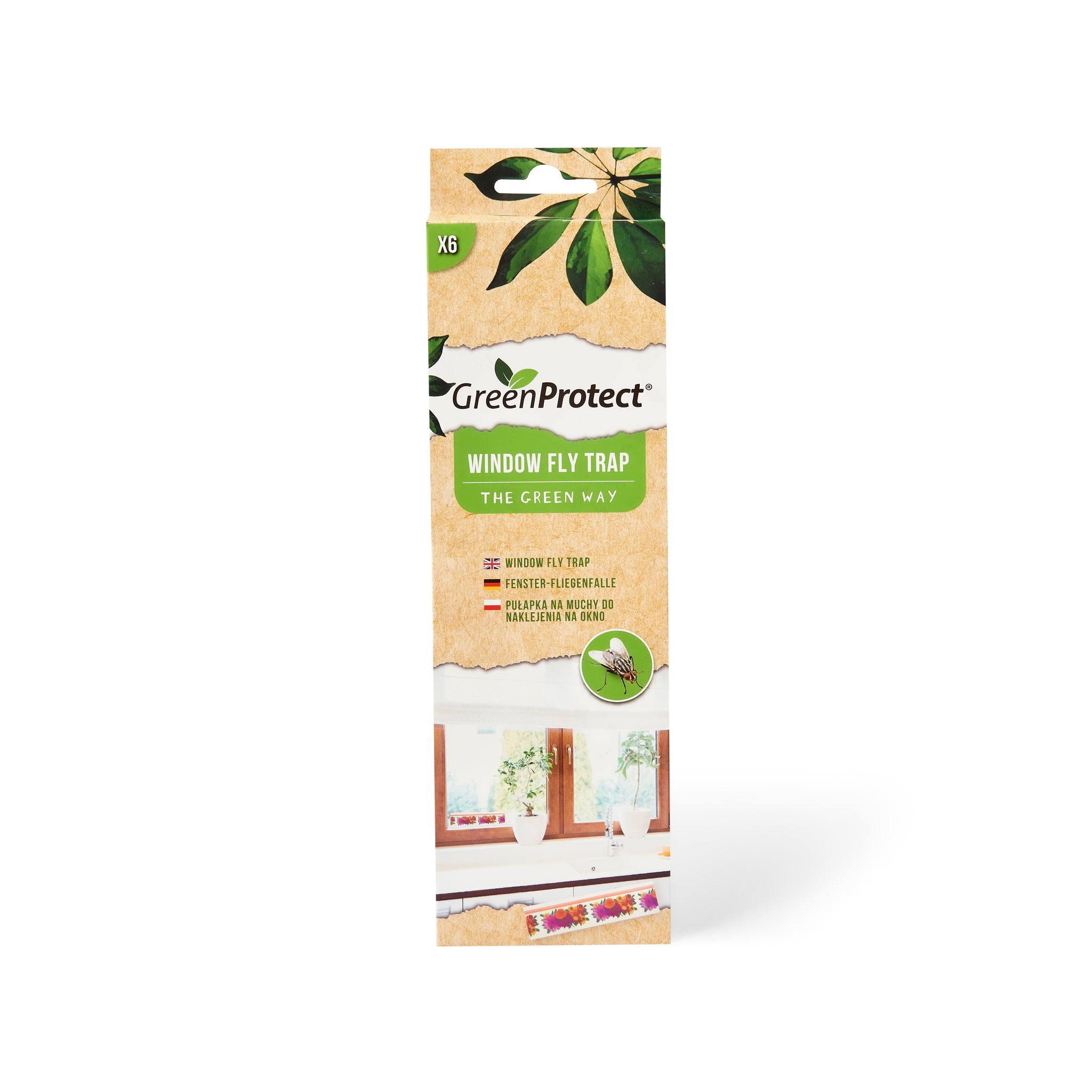 GREEN PROTECT WINDOW FLY TRAP 6/PK. GPWFT \\\KD03751