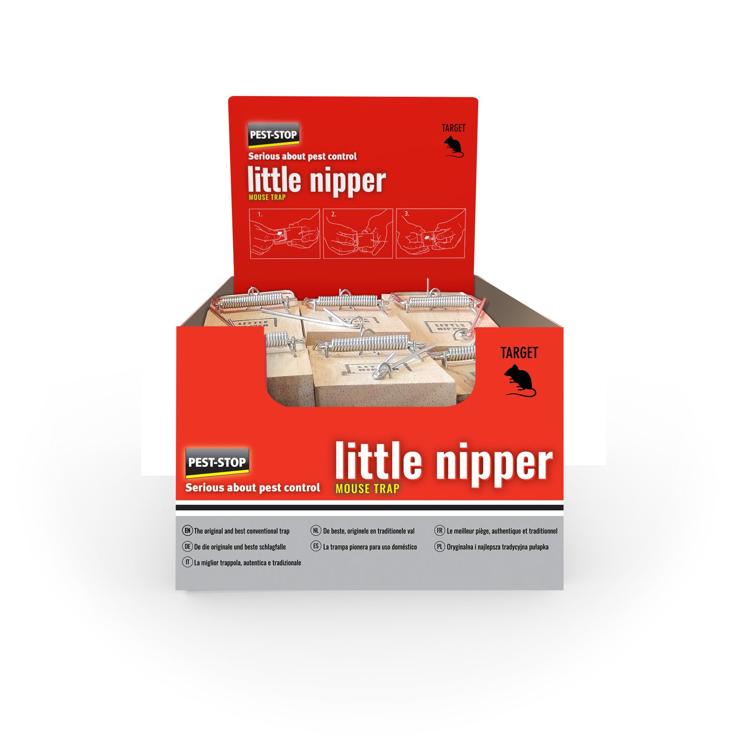 PEST-STOP LITTLE NIPPER MOUSE TRAP. PSLNM \\\KD03753