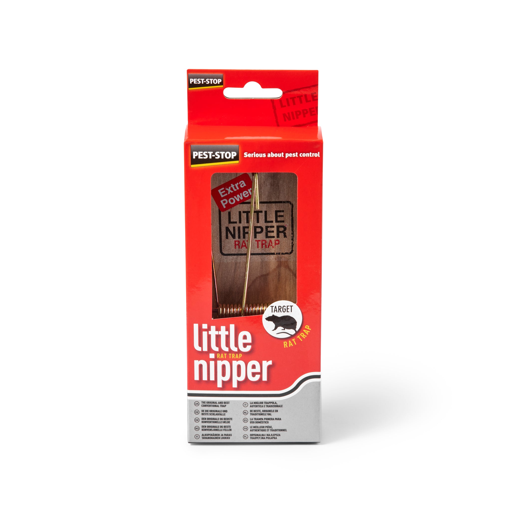 PEST-STOP LITTLE NIPPER RAT TRAP (BOXED PACKED). PSLNRB \\\KD03756