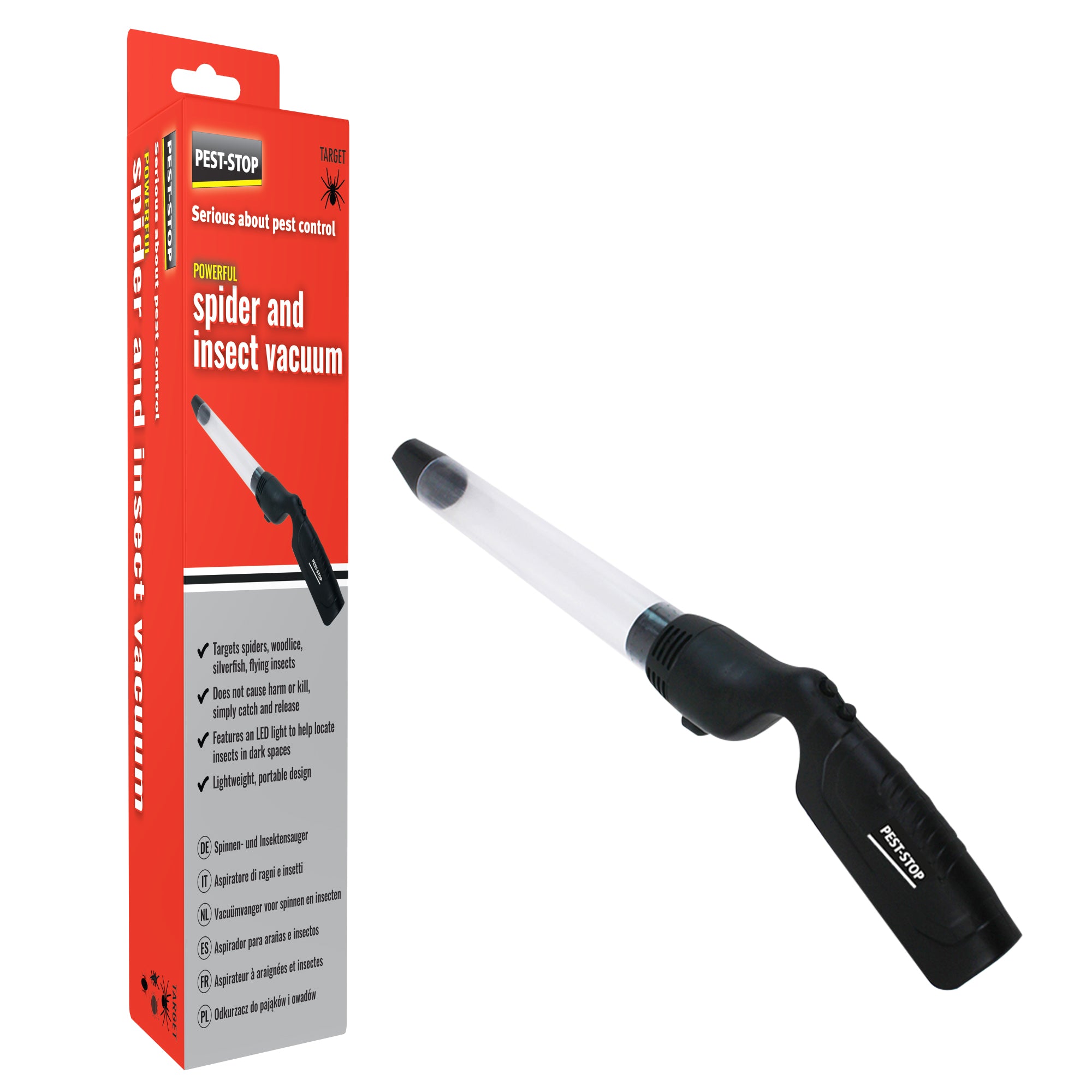 PEST-STOP SPIDER & INSECT VACUUM  CATCHER. PSSV \\\KD03761