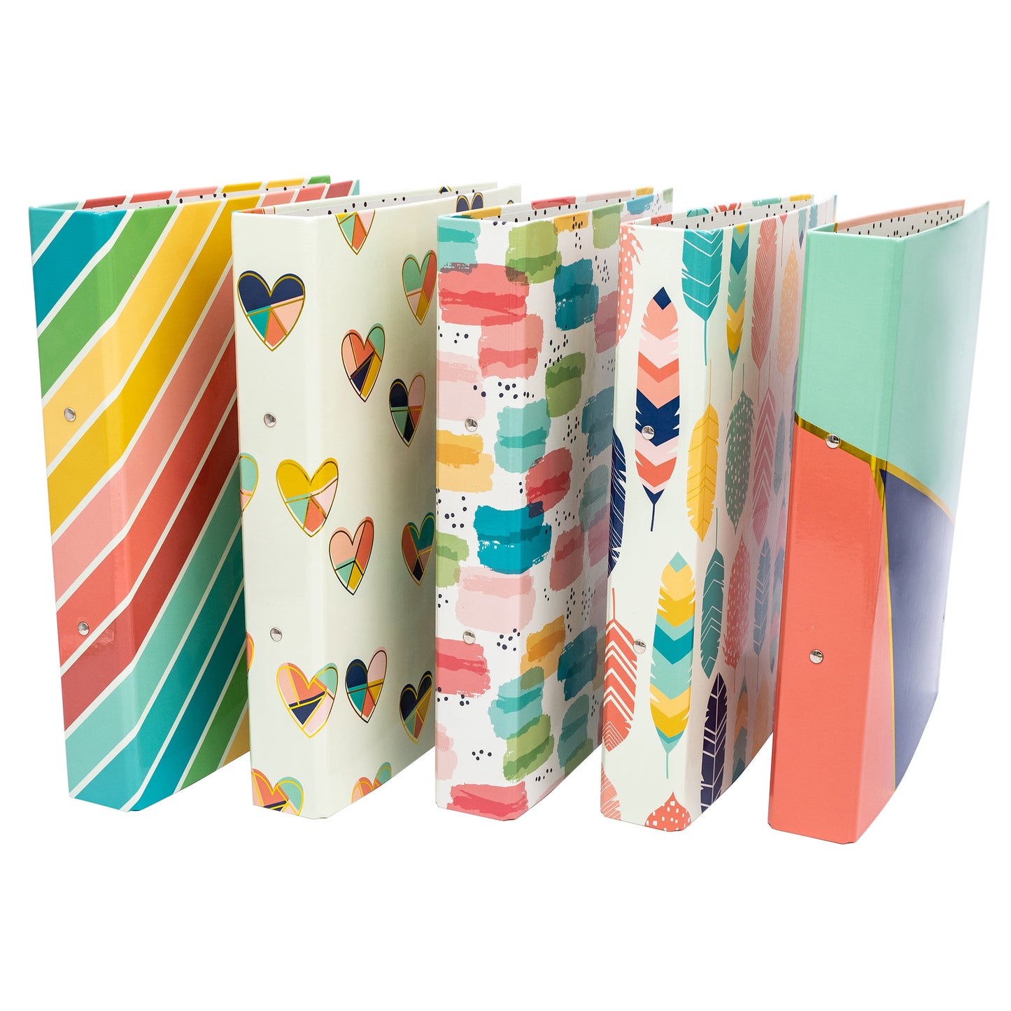 PUKKA ASSORTED FASHION A4 RING BINDERS. 9461-FF(ASST) \\\KD03788