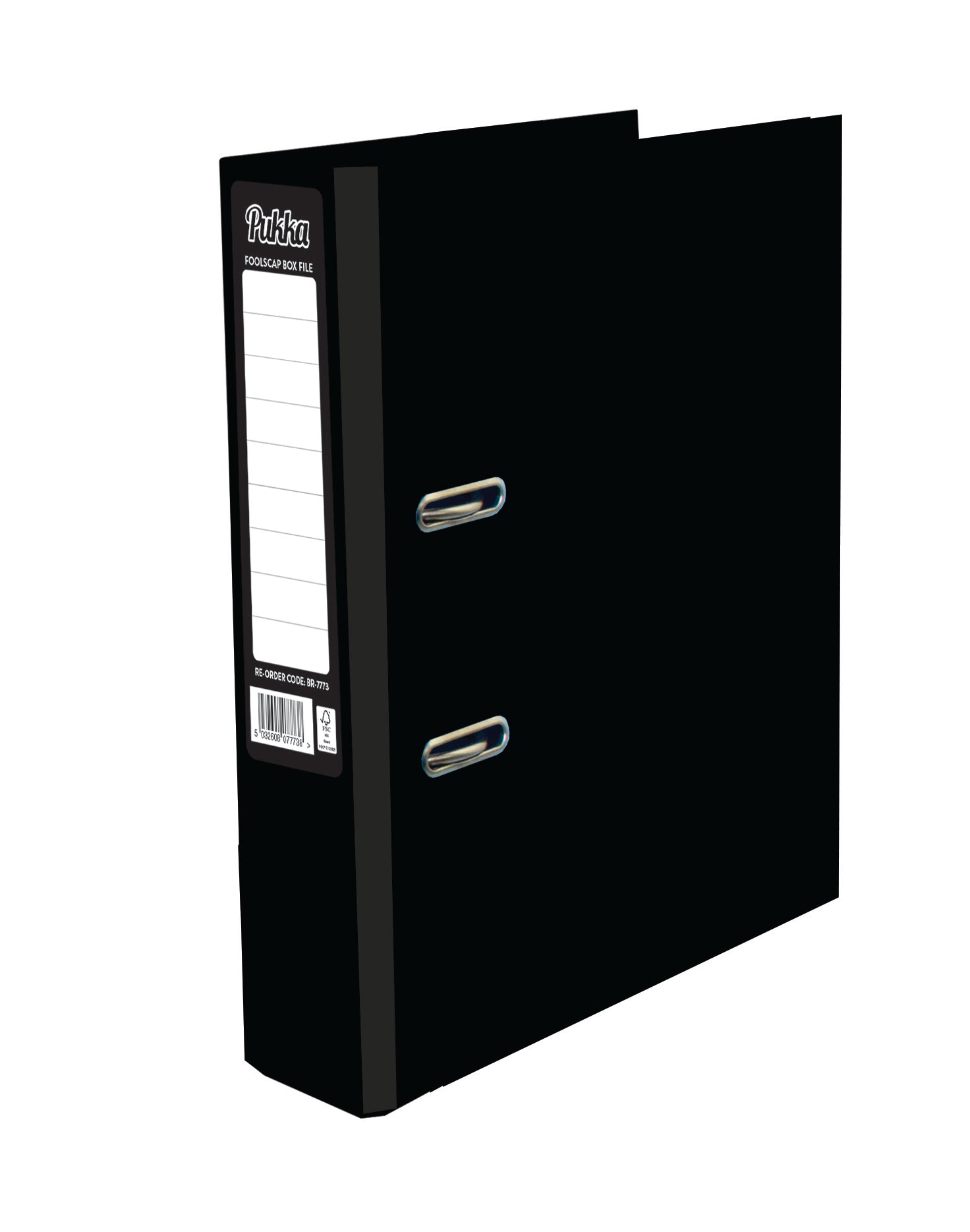 PUKKA BRIGHTS LEVER ARCH A4 BLACK. BR-7757 \\\KD03789