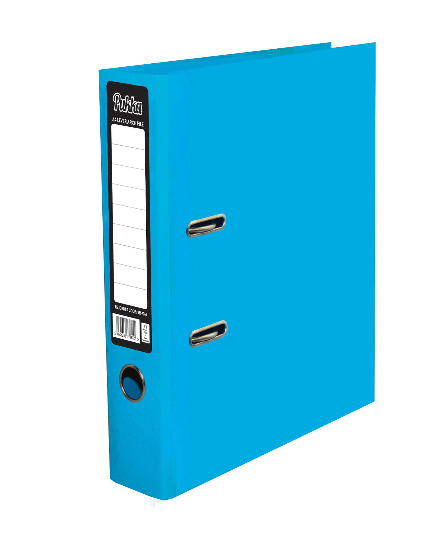 PUKKA BRIGHTS A4 RING LEVER ARCH FILE - BLUE. BR-7761 \\\KD03791
