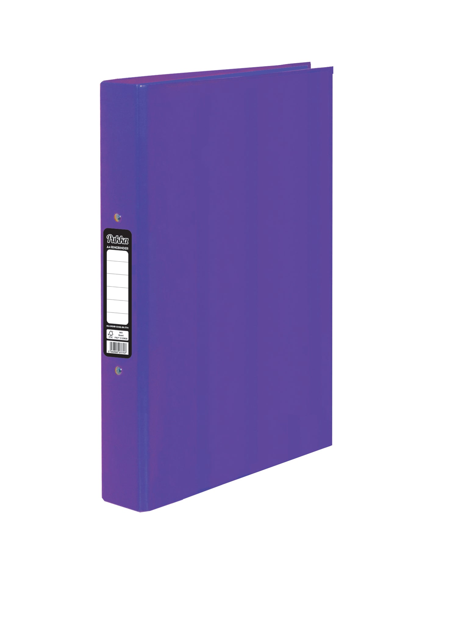 PUKKA BRIGHTS A4 RING BINDER FILE - PURPLE. BR-7770 \\\KD03795