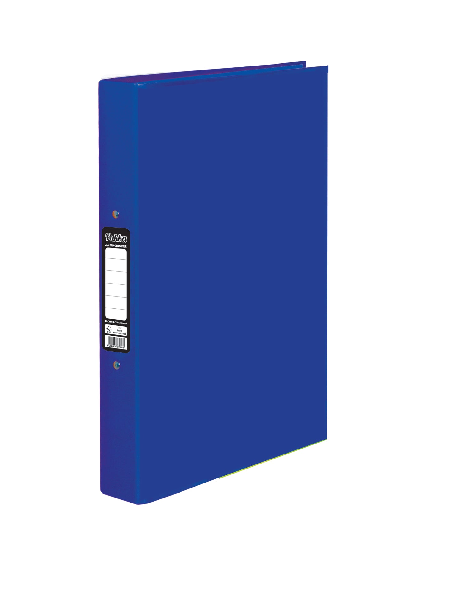 PUKKA BRIGHTS A4 RING BINDER FILE - NAVY BLUE. BR7997 \\\KD03796