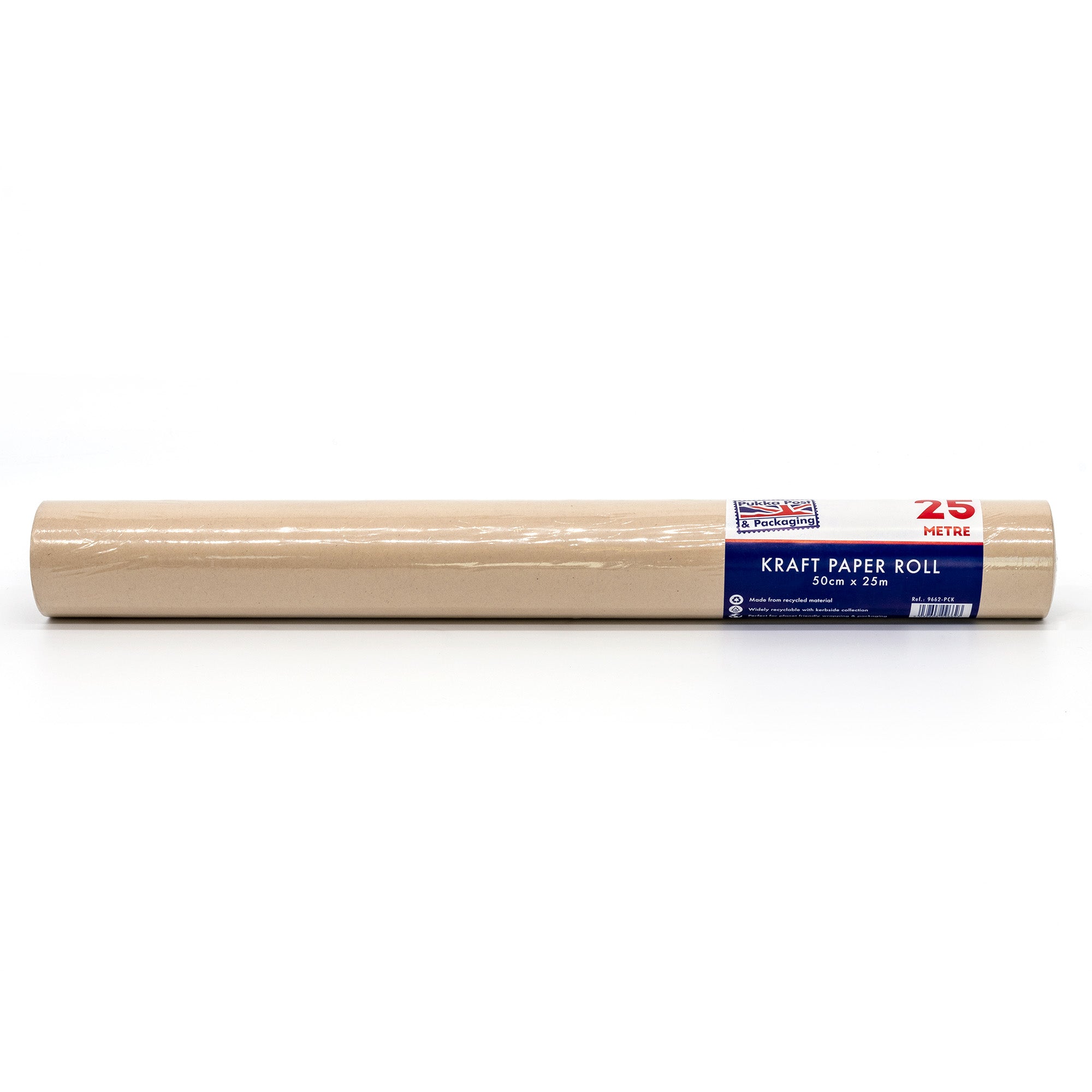 PUKKA ECO KRAFT PAPER ROLL 25M X 50CM. 9662PCK \\\KD03799
