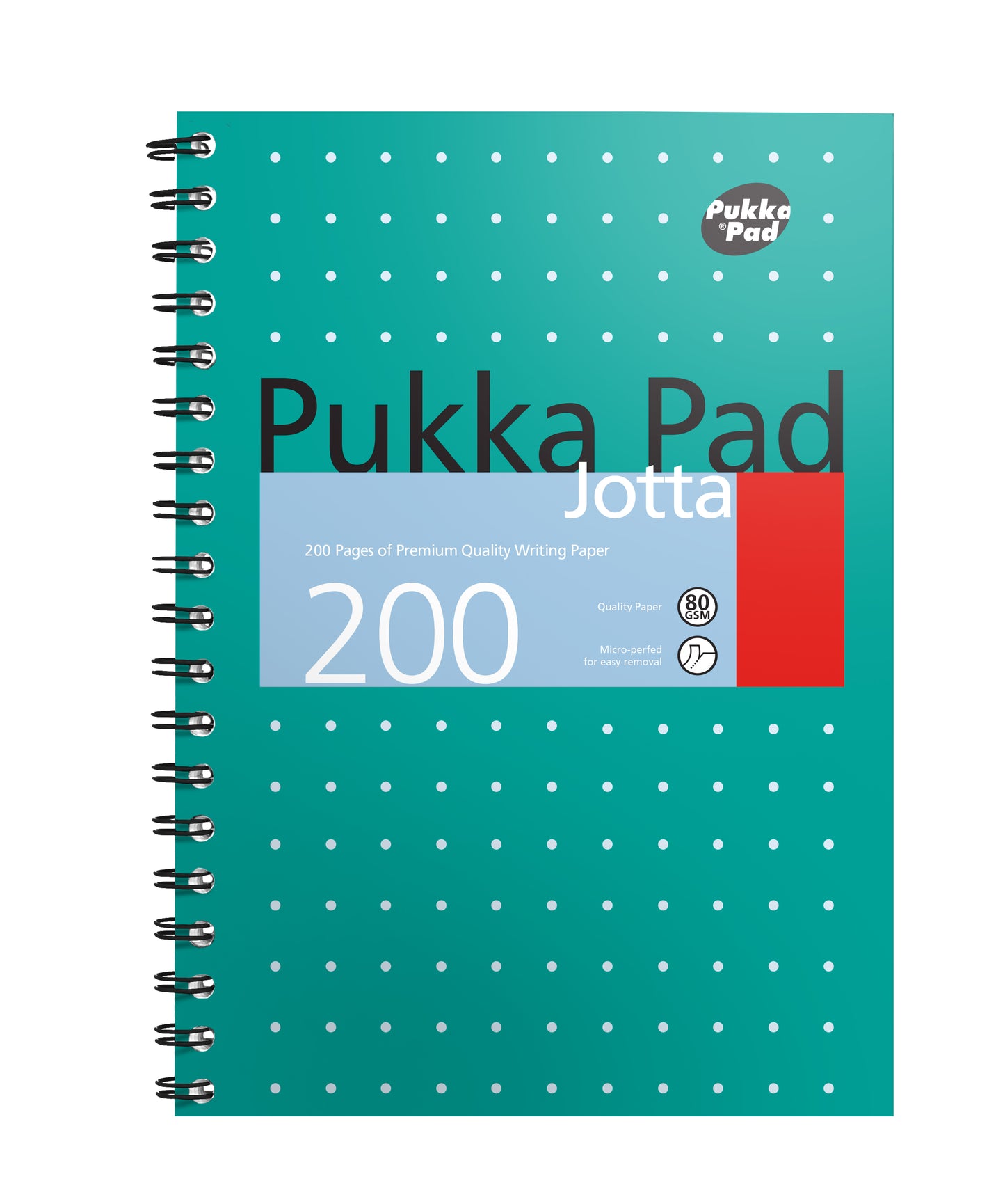 PUKKA B5 METALLIC JOTTA NOTE BOOK 200 PAGES. 8520MET \\\KD03829