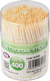 PPS PARTY COCKTAIL STICKS / TOOTHPICKS 400/PK. PPS47016 \\\KD03850
