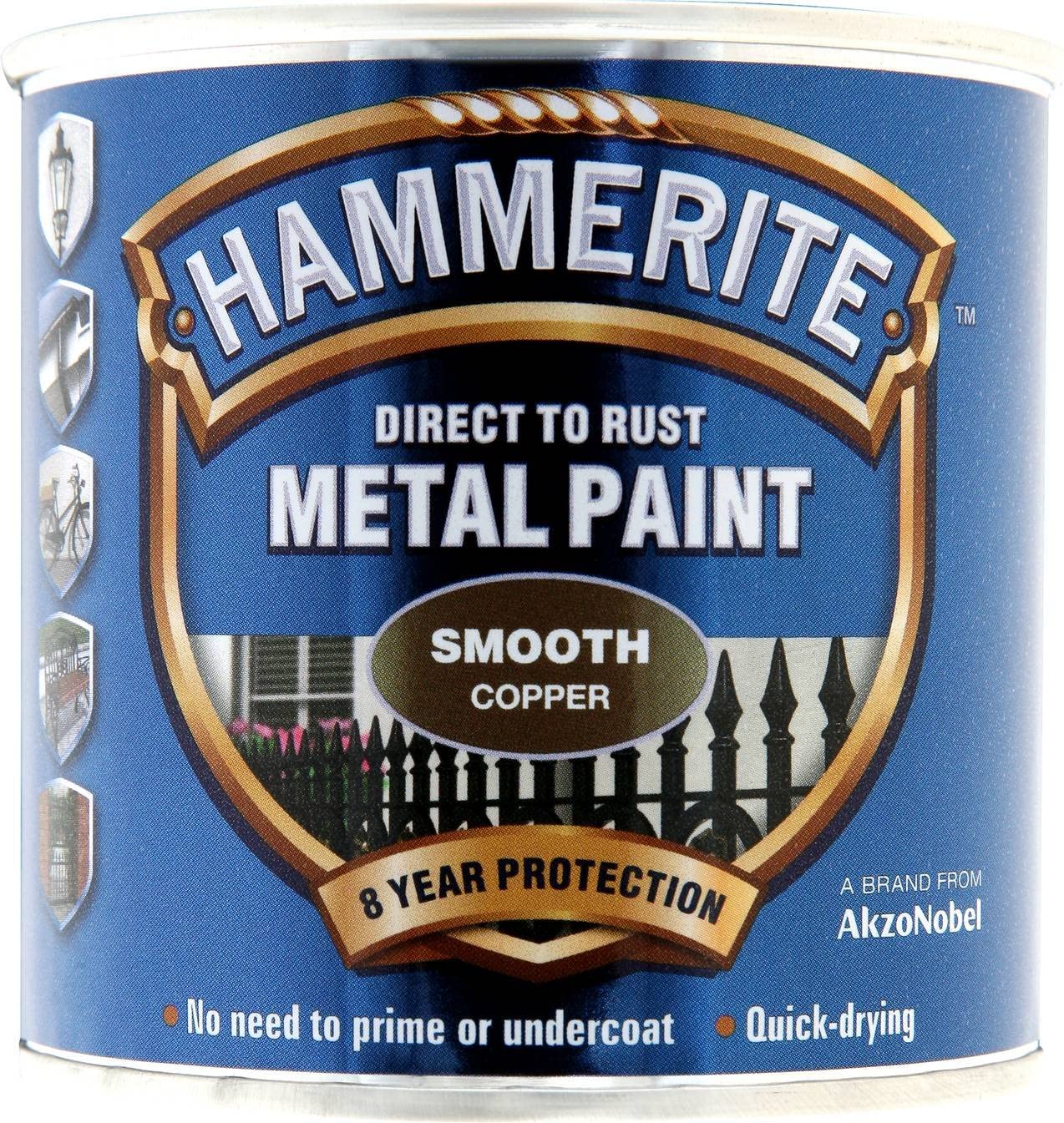 HAMMERITE METAL PAINT SMOOTH COPPER 250ML. 5092932 \\\KD03934