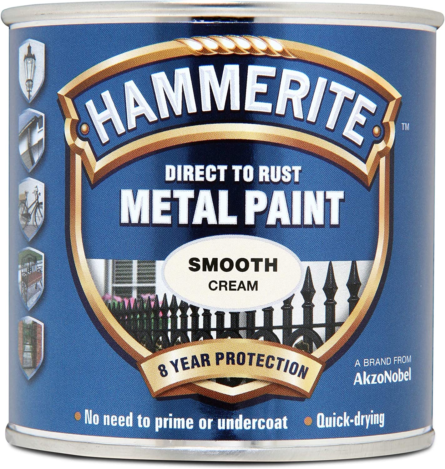 HAMMERITE METAL PAINT SMOOTH CREAM 250ML. 5122058 \\\KD03937
