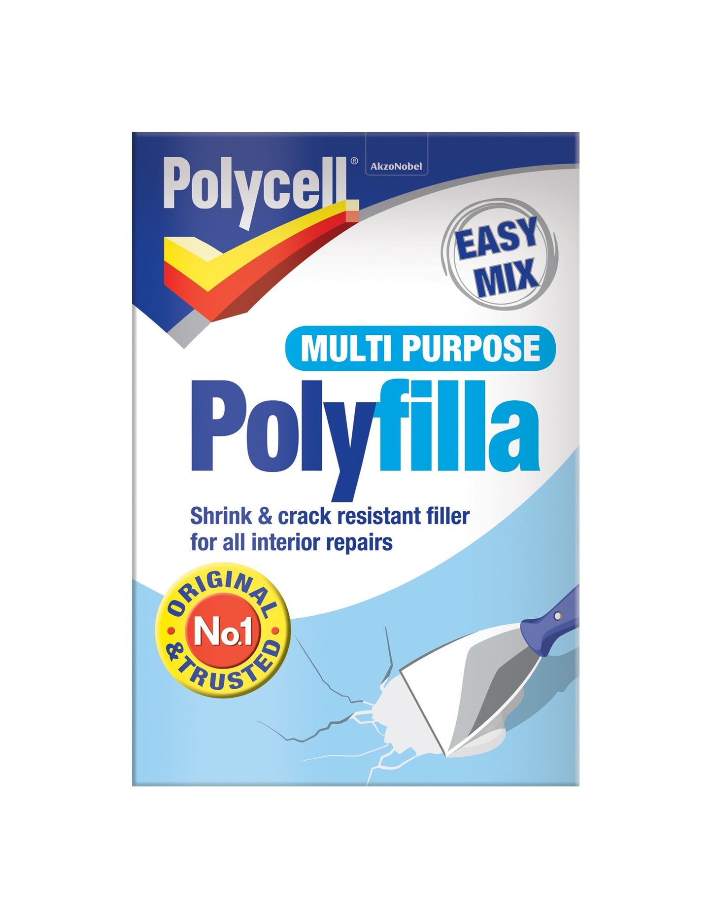 POLYCELL MULTI PURPOSE POLYFILLA POWDER 900GM. 5084937 \\\KD03956
