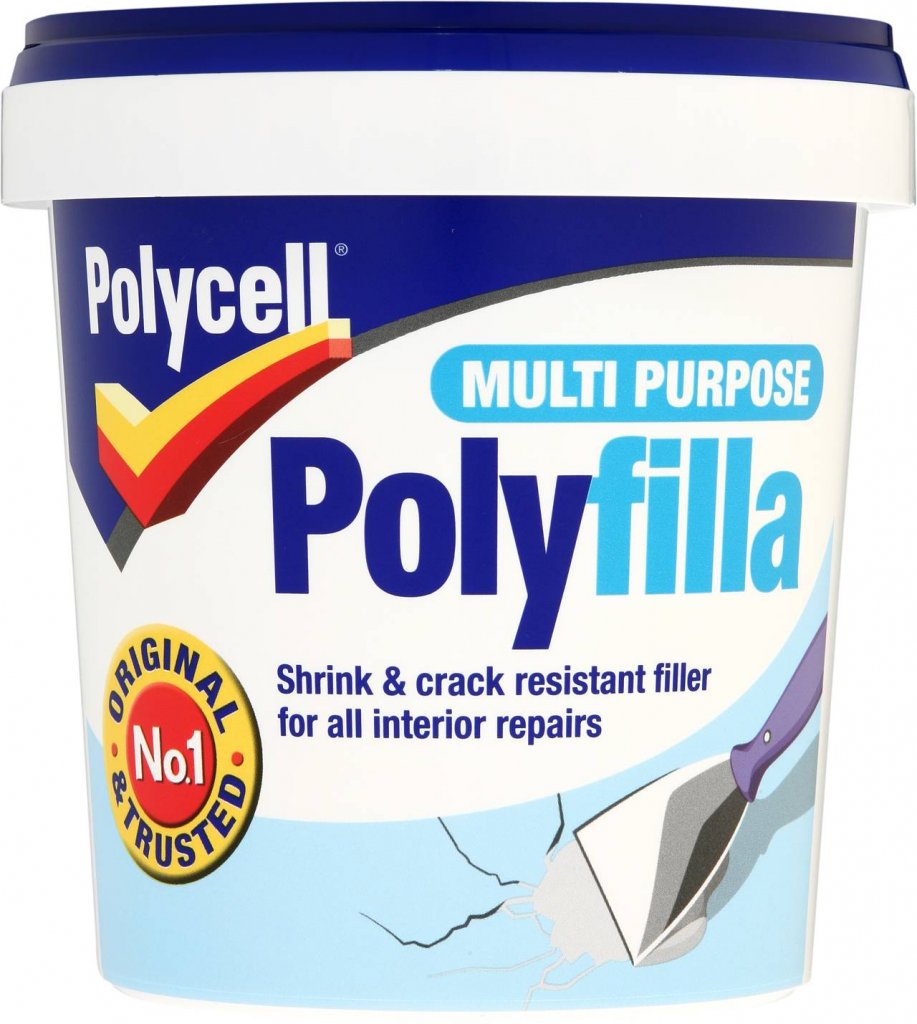 POLYCELL MULTI PURPOSE POLYFILLA READY MIX TUB 1KG. 5084941 \\\KD03960
