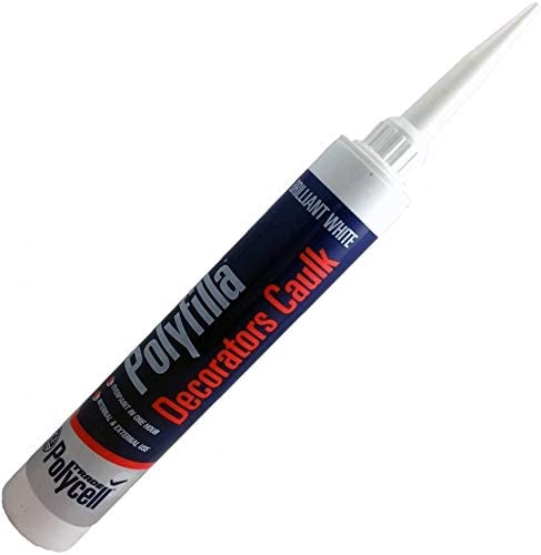 POLYCELL TRADE  POLYFILLA DECORATORS CAULK BRILLIANT WHITE 380ML. 5085009 \\\KD03966
