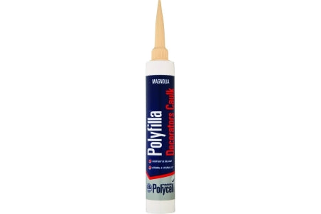 POLYCELL TRADE  POLYFILLA DECORATORS CAULK MAGNOLIA 380ML. 5085010 \\\KD03967