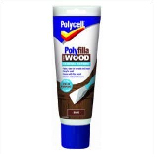POLYCELL P/FILL WOOD GEN/REP DARK TUBE 330GM. 5207189 \\\KD03974