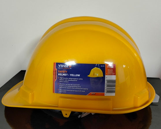 VITREX SAFETY HELMET - YELLOW. 334130 \\\KD04041
