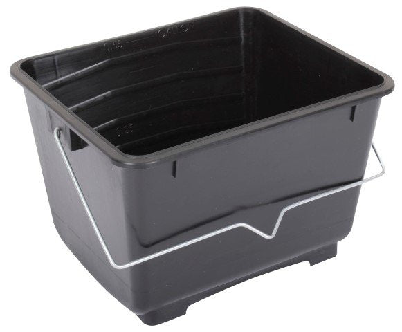 RODO BLACK PLASTIC PAINT SCUTTLE / BUCKET 2.5 LITRE. BPST \\\KD04068