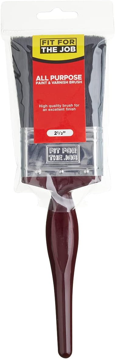 FIT FOR THE JOB ALL PURPOSE PAINT BRUSH 2.5 INCH / 64MM. FFJ25 \\\KD04078
