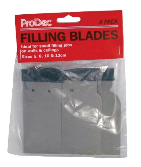 PRODEC BODY FILLER APPLICATOR / FLEXIBLE FILLING BLADES 4/PK. PFB4P \\\KD04118