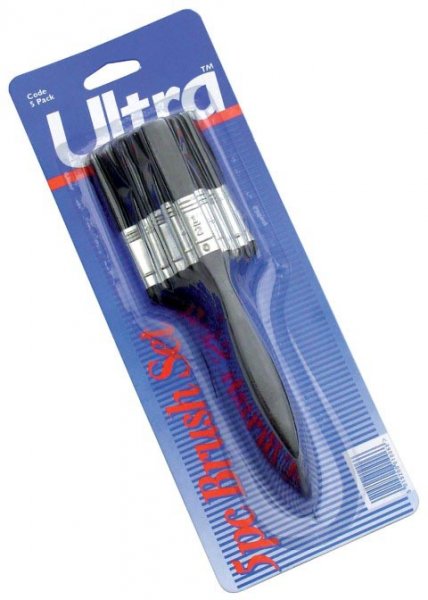 ULTRA BRUSH SET 5/PK. 5PACK \\\KD04125