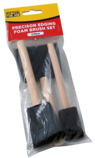 FIT FOR THE JOB FOAM BRUSH SET 3/PK. FBS3P \\\KD04128