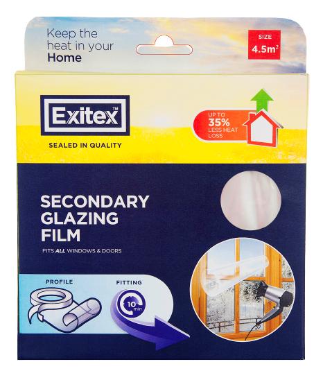 EXITEX INSULATING GLAZING FILM 4.5M2 (3M X 1.5M). 1.01.0390.0000.36 \\\KD04144