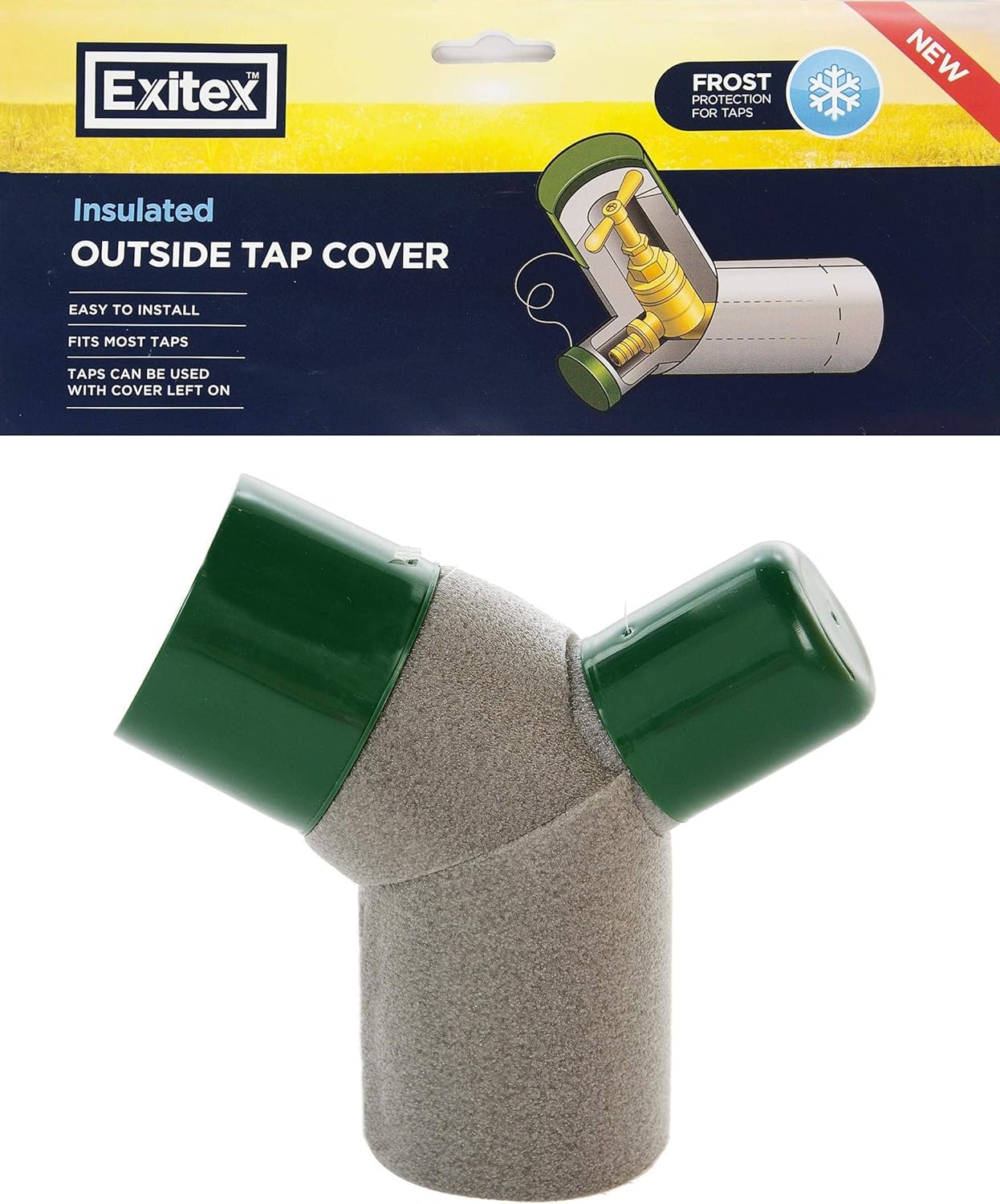 EXITEX INSULATED OUTSIDE GARDEN TAP COVERÂ PROTECTOR. 1.01.0980.0000.00 \\\KD04150