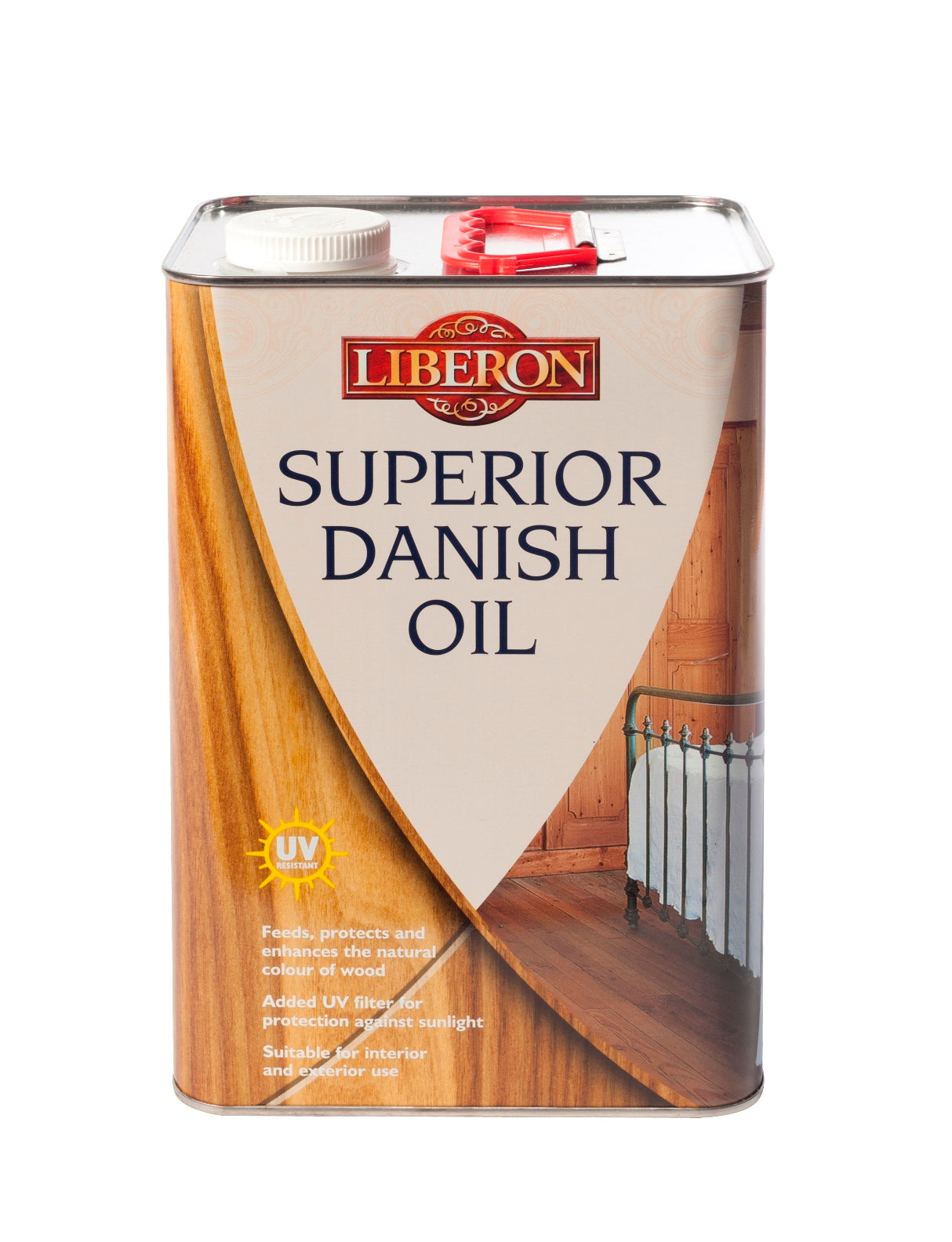 LIBERON SUPERIOR DANISH OIL WITH UV FILTER 500ML. V33014642 \\\KD04288